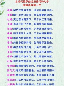 古诗词动词如何炼字传神？