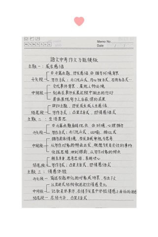 中考作文结构如何快速掌握？