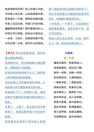 八下常考古诗句有哪些考点？