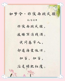 李清照哪些诗算怀古？