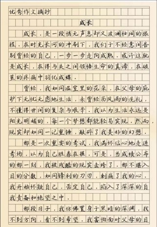 成长路上，哪些素材能点亮作文？