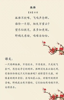 古诗三首蝉孤雁鹧鸪有何深意？