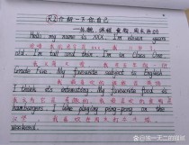 关于介绍的英语作文