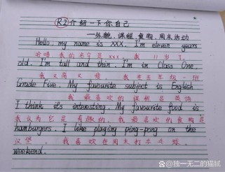 关于介绍的英语作文