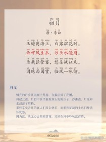 古诗为何以月喻妻？