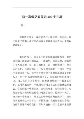 初一寒假趣事，藏着哪些温暖又好笑的瞬间？