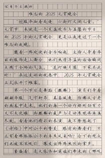 2025年中考满分作文