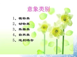 古诗常见意象PPT有哪些核心要点？