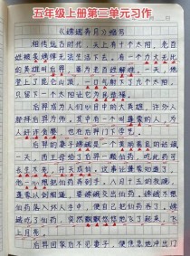 五年级作文缩写，如何做到既简短又不失精华？