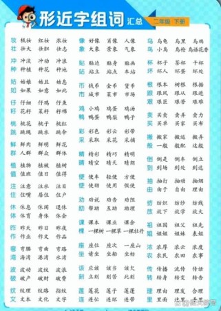 二年级下册语文组词怎么教才有效？