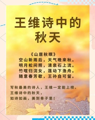 秋日图片配古诗，意境相融何处寻？