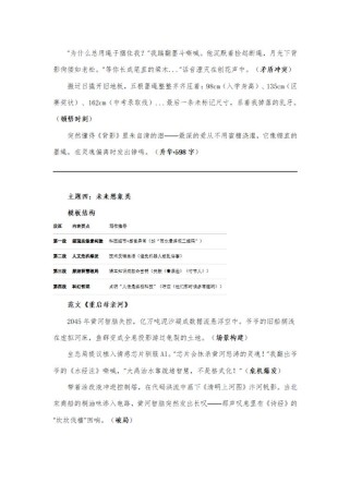 2025海南语文作文考什么？