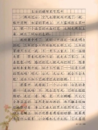 关于生活作文素材