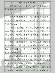 藏在角落美作文600字