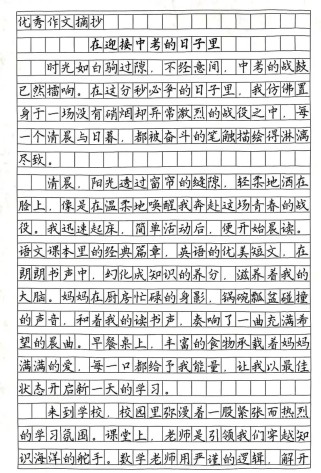 中考作文素材大全，哪些素材能提分？