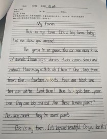 初一英语100字作文怎么写？