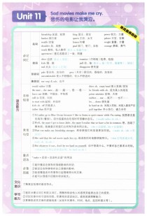 九年级英语11单元课文讲了什么重点？