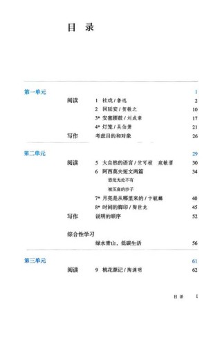 七年级下册语文目录有哪些重点单元？