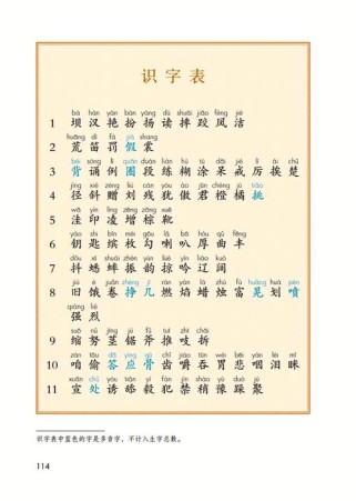 三年级上册语文生词表有哪些重点词汇？