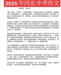 2025年作文立意