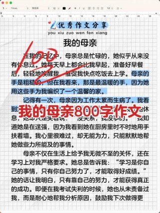 母爱如何用800字写出真情实感？