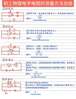 如何用伏安法精确测量电阻值？