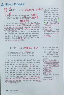 7下语文课后古诗词有哪些？