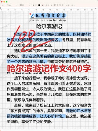 哈尔滨二模语文作文考了什么？