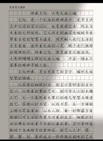 继承传统推陈出新作文