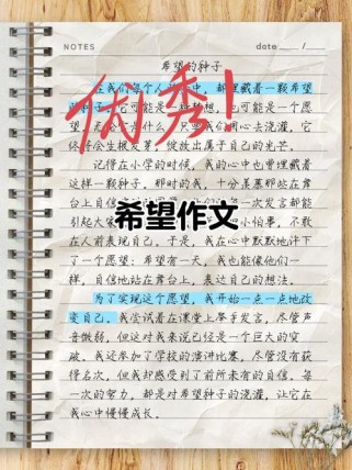 我希望背后藏着怎样的期待与故事？