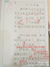 写事的作文有哪些三年级