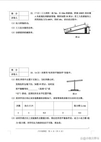 八年级物理期末卷重点难点有哪些？
