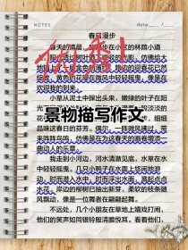 多角度景物描写如何写出层次感？