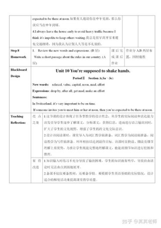 九年级英语人教版教案如何高效设计？