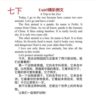 初一下学期英语作文怎么写？