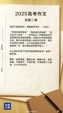 2011全国卷2作文究竟写了什么？