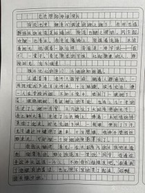 作文语文期末考试