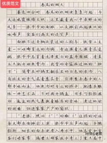 中考满分作文范文书，满分秘诀究竟在何处？