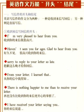 万能作文英语开头万能吗？