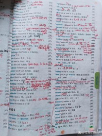 八年级上册英语第四单元单词有哪些？