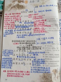 三首古诗有何共性与教学侧重点？