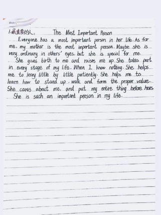 写人英语作文如何突出人物特点？