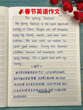 春节英语作文50字怎么写？