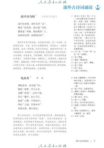 八上古诗单元有哪些核心考点？