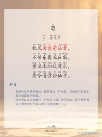 有没有咏秋菊的古诗词