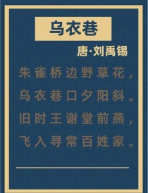 乌衣巷考古诗阅读题，如何解析深层意蕴？