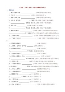 中考古诗文背诵默写有何高效方法？