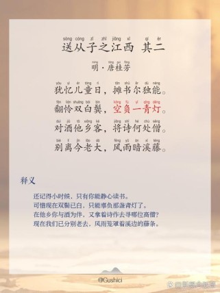 江西中考必背古诗文有哪些篇目？