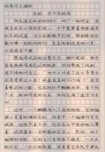 七年级期末作文如何写高分？