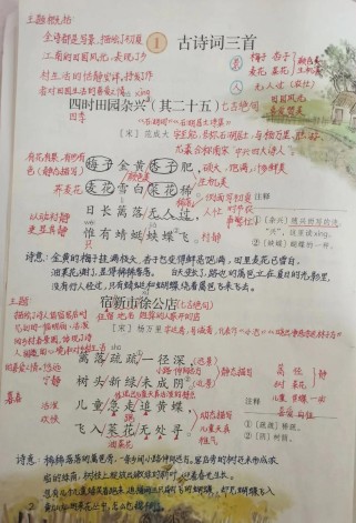 七年级下册课后古诗四首，四首诗有何深意？